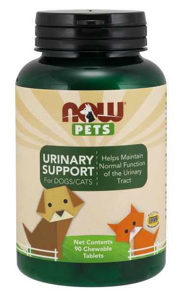 Urinary Support for Dogs/Cats – 90 Chewable Tablets by Now Pets