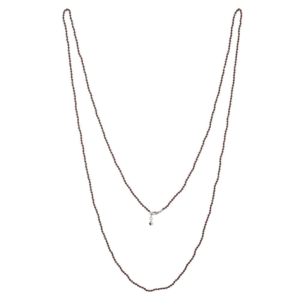 Kimberly Garnet Layering Necklace