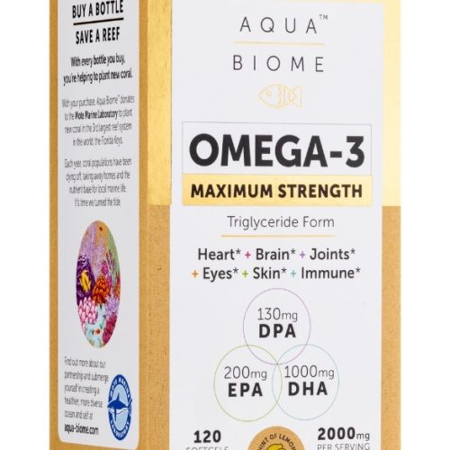 Enzymedica Aqua Biome Maximum Strength 120 Softgels
