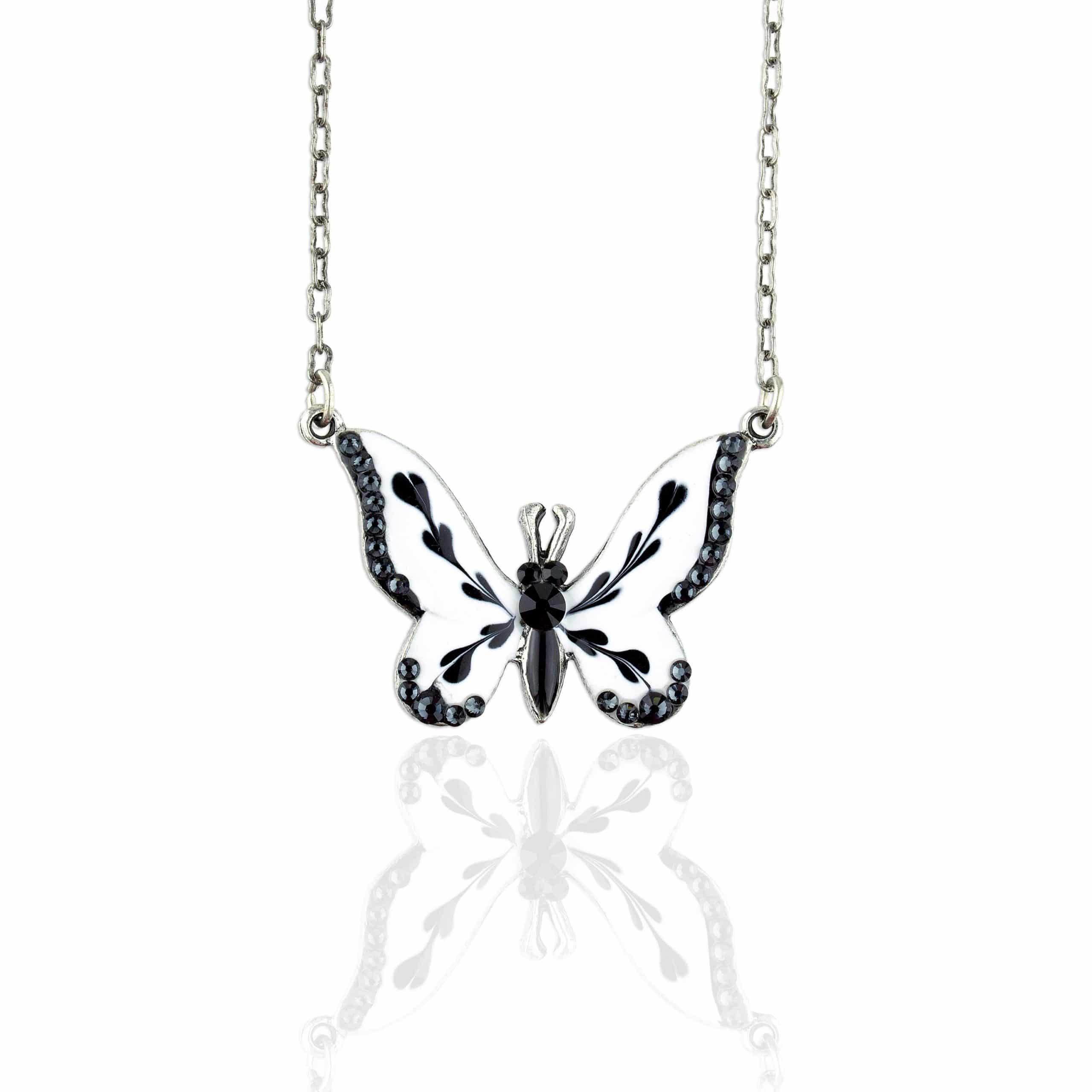 Madeiran Butterfly Necklace by Anne Koplik
