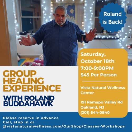 Group Healing Experience With Roland Buddahawk